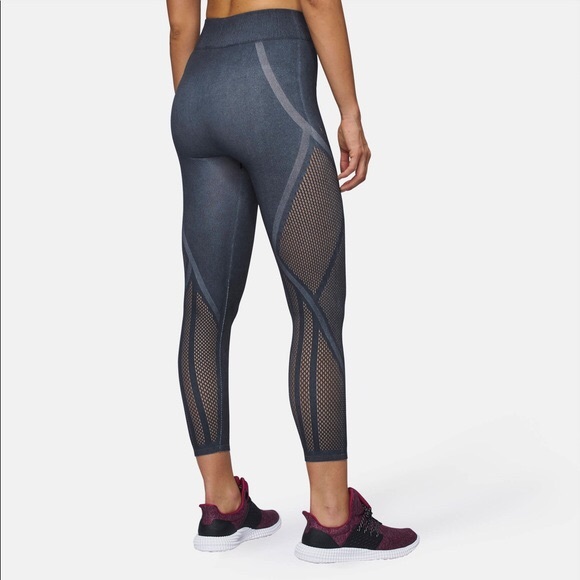 adidas warp knit tights grey